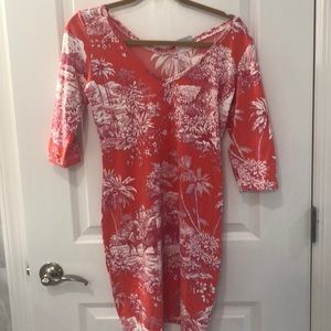 3/4 sleeve Manuel canavos dress